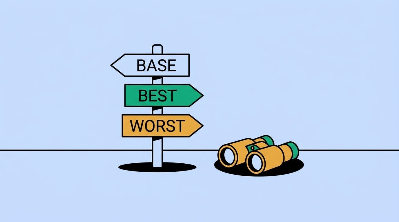 How to Build a Venture-Grade Scenario Planning Model (Base, Best, Worst Case): Playbook, Sensitivity Matrices & Board Governance
